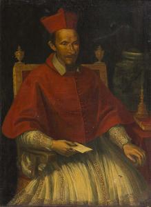 LEONI Ippolito 1616-1694,Ritratto del cardinale Franciotti,1637,Bertolami Fine Arts IT 2017-12-04
