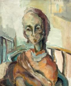 LEONTINA Maria 1917-1984,Autorretrato,Escritorio de Arte BR 2023-06-05