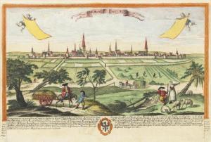 LEOPOLD Johann Christian 1699-1755,Ansicht von Dortmund,Wendl DE 2023-10-25