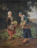 LEPAGE Th 1800-1900,Paysanne ramassant des salades,Rossini FR 2012-10-29