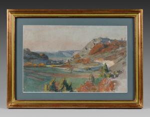 LEPERE Auguste Louis 1849-1918,Paysage,Ferri FR 2024-03-22