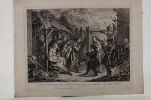 LEPICIE Bernard 1698-1755,Ragouitin trouve des Bohemienens dans sa maison de,1735,Cambi 2019-07-19