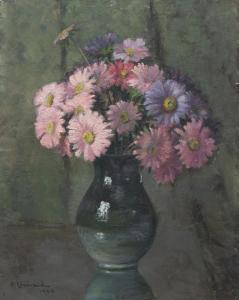 LEPINARD Paul 1887-1963,Nature morte aux fleurs,Dogny Auction CH 2022-04-05