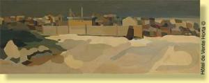 LEPLAT GEORGES 1930,Vue des dunes,1974,Horta BE 2009-11-09