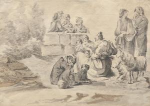 LEPRINCE Jean Baptiste 1734-1781,La halte des paysans,Damien Leclere FR 2014-03-29