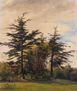 LEPRINCE Robert Leopold 1800-1847,Châtaignier près Thorigné,Beaussant-Lefèvre FR 2021-11-05