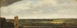 LEPRINCE Robert Leopold 1800-1847,Roof Tops,1815,Sworders GB 2022-09-27