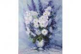 LERNON Rene Jacque 1921,Le Bouquet, Blanc et Blue,John Nicholson GB 2015-06-11