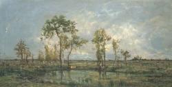 LEROUX Charles 1814-1895,La lande en Bretagne,Christie's GB 2005-06-22