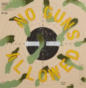 LEROUX Christophe 1964,No Guns Allowed,2014,John Moran Auctioneers US 2021-09-14