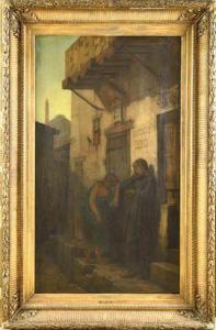 LEROUX Hector 1829-1900,Femmes en conversation,1868,Osenat FR 2021-05-02