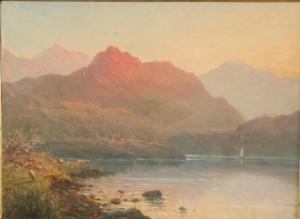 LEROUX L 1800-1900,Sunlit Peaks, Wales,David Lay GB 2018-10-25