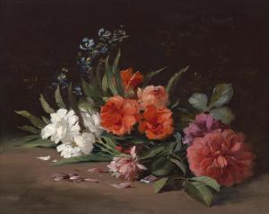 LEROUXK E 1800-1800,Still Life with Flowers,Palais Dorotheum AT 2012-06-05