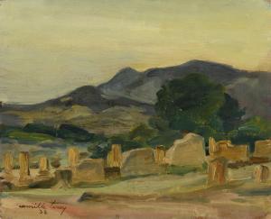 LEROY Camille 1905-1995,Deux paysages d'Algérie,1938,Artprecium FR 2016-03-18