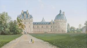 LEROY DE LIANCOURT François 1741-1835,Deux vues du château de Valençay,Christie's GB 2022-10-28