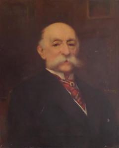 LEROY PAUL,Portrait d'homme à la moustache,1910,Millon & Associés FR 2016-06-14