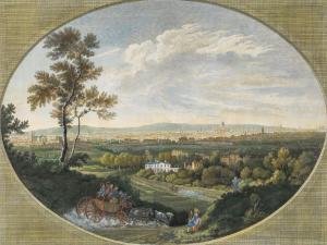 Lerpiniere Daniel 1745-1785,A South View of the Cities of London and Westminst,Rosebery's 2021-11-17