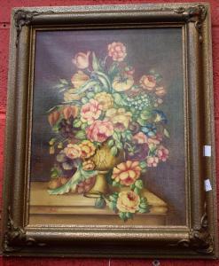 LESLIE Arthur,Still Life, Urn and Flowers,20th century,Bamfords Auctioneers and Valuers 2019-05-15