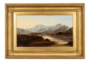 LESLIE Charles Edward John 1839-1886,Mountainous Landscape,1878,Hindman US 2023-04-13