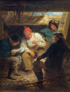 LESLIE Charles Robert 1794-1859,News from Home,David Duggleby Limited GB 2024-03-15