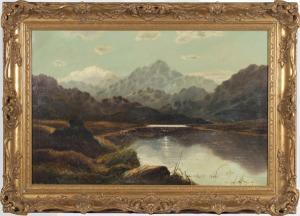 LESLIE S,Mountain landscape,Dargate Auction Gallery US 2008-11-07