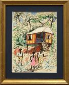 LESZCZYNSKI Michael 1906-1972,'Montego Bay, Jamaica'',1955,Clars Auction Gallery US 2011-08-07