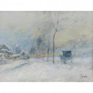 LETEURTRE François 1882-1958,Paysage de neige,Piasa FR 2017-11-30