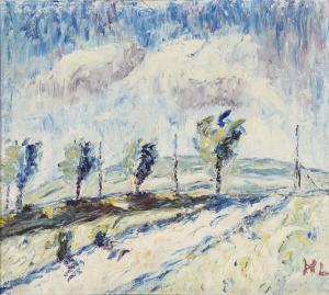 LETH Harald 1899-1986,Landscape with trees,Bruun Rasmussen DK 2023-11-14