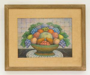 LETHBRIDGE RODNEY 1980-1975,Fruit Still-Life,1958,Rachel Davis US 2024-03-23