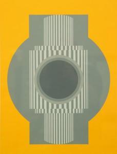 LETHGAU Erich,GRAY ON YELLOW CAMERA ABSTRACT,1975,Lewis & Maese US 2017-11-15