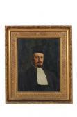 LETTHEE R 1800-1900,Portrait d'un magistrat,1892,Millon & Associés FR 2015-03-18