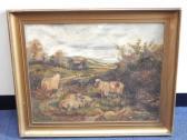 Letts A,Landscape with sheep,1926,Golding Young & Mawer GB 2017-10-11