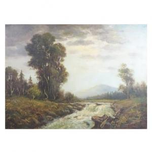 LETTWILL Jeremy 1912,Mountain Torrent,Kodner Galleries US 2021-09-02