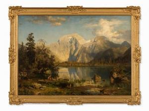 LEU August Wilhelm 1819-1897,Mountain Scenery,Auctionata DE 2015-06-23