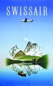 LEUPIN Herbert 1916-1999,Swissair,1950,Artprecium FR 2017-03-08