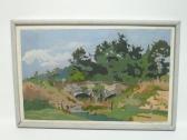 LEUTHER Charles 1920,Paysage,Legros BE 2012-02-16