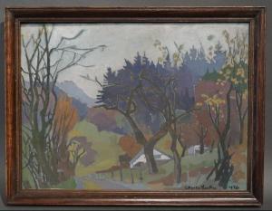 LEUTHER Charles 1920,Paysage,Legros BE 2020-09-24
