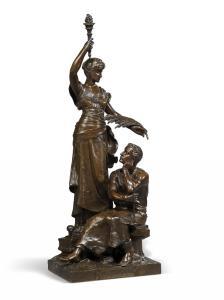LEVASSEUR Henri Louis 1853-1934,Gloire au travail (The glory of work),1890,Christie's GB 2018-11-14
