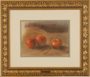 LEVASSEUR Henri Louis 1853-1934,Still life with three apples,Eldred's US 2009-06-25