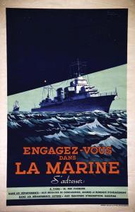 LEVASSEUR Roger,Engagez - Vous dans la Marine Gaston Maillet & cie,1942,Artprecium FR 2017-06-28