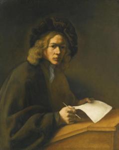 LEVECQ Jacobus 1634-1675,A YOUNG MAN AT A WRITING DESK,Sotheby's GB 2013-04-10