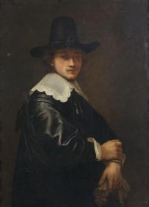 LEVECQ Jacobus 1634-1675,Ritratto d'uomo con cappello,Capitolium Art Casa d'Aste IT 2019-12-11