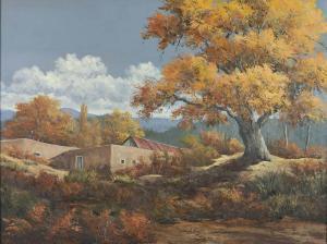 LEVENS Betty 1955,Autumn in Vallecitas,Altermann Gallery US 2014-04-03
