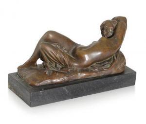 LEVEQUE Edmond 1814-1874,Figura nuda distesa,Meeting Art IT 2021-11-20