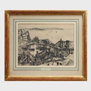 LEVER Richard Hayley 1876-1958,Mevagissey, France,Stair Galleries US 2019-04-27