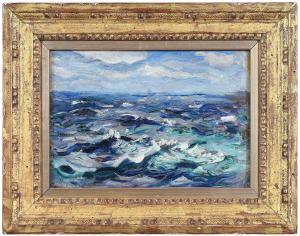 LEVER Richard Hayley 1876-1958,Ocean Sketch,Brunk Auctions US 2024-03-08