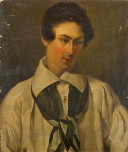 LEVI Angelo Adolfo 1812-1883,Ritratto di giovane uomo,Gonnelli IT 2012-06-14