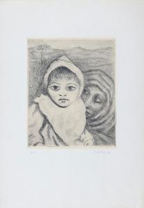 LEVI Carlo 1902-1975,Madre e bambino,Babuino IT 2024-04-09
