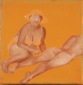 LEVI Pamela 1949-2004,Pair in Swimming Suits,1997,Tiroche IL 2023-01-28