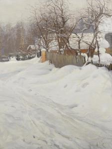 LEVI Vassilij 1878-1954,A winter landscape,1921,Bonhams GB 2014-09-07